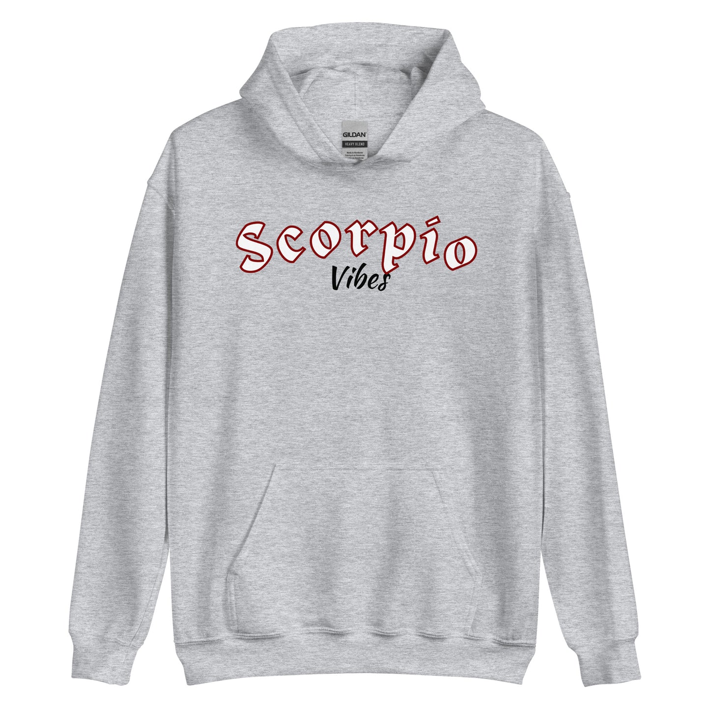 Sudadera con capucha unisex Signo del Zodíaco Escorpio