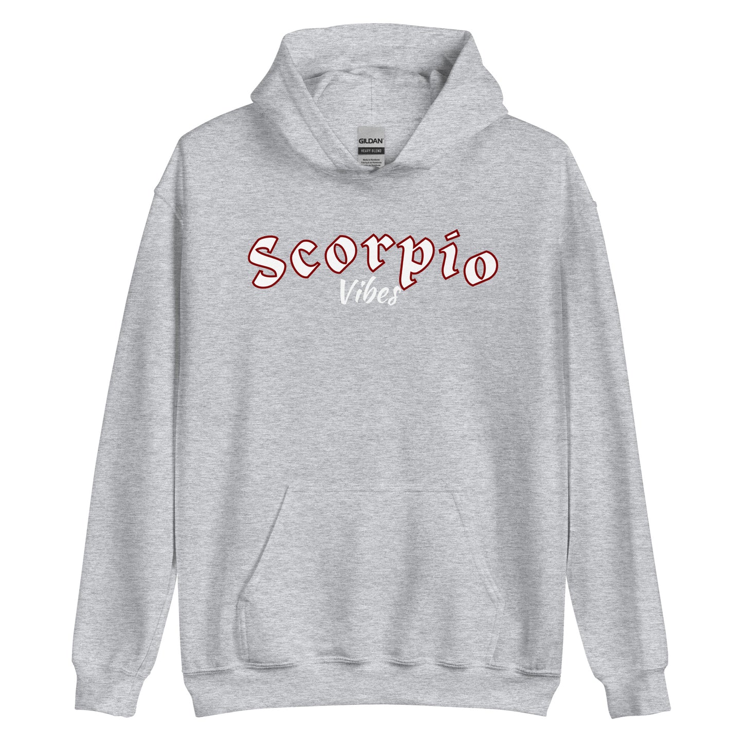 Sudadera con capucha unisex Signo del Zodíaco Escorpio