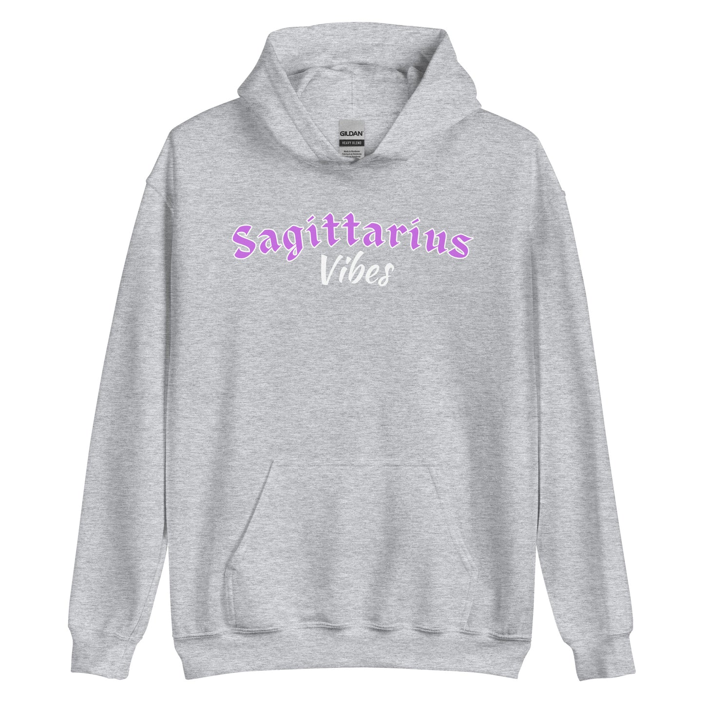 Sudadera con capucha unisex del signo del zodíaco de Sagitario