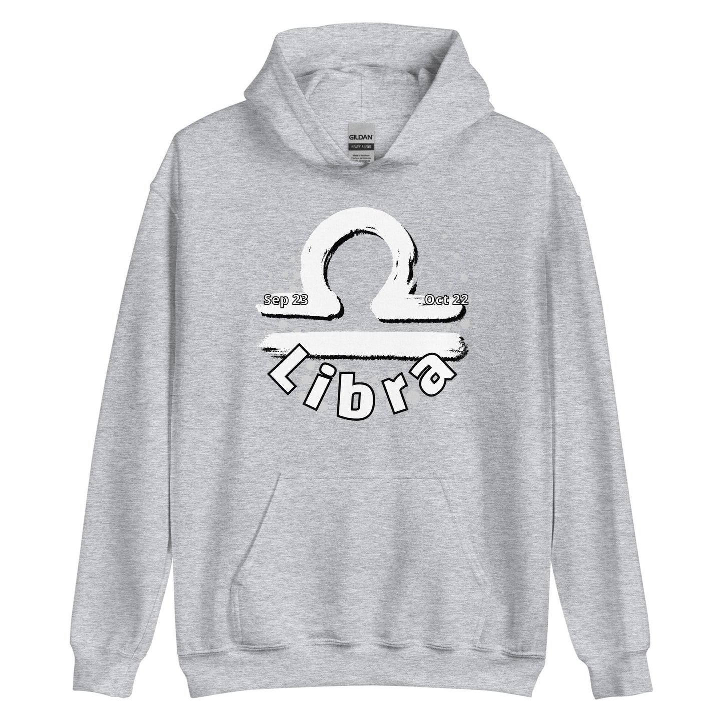 Sudadera con capucha unisex Libra Zodiac Sign