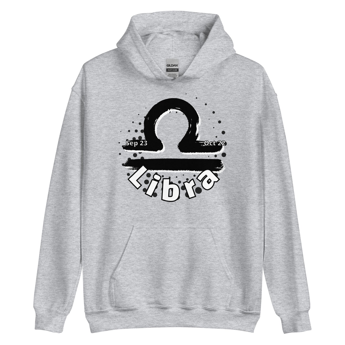 Sudadera con capucha unisex Libra Zodiac Sign