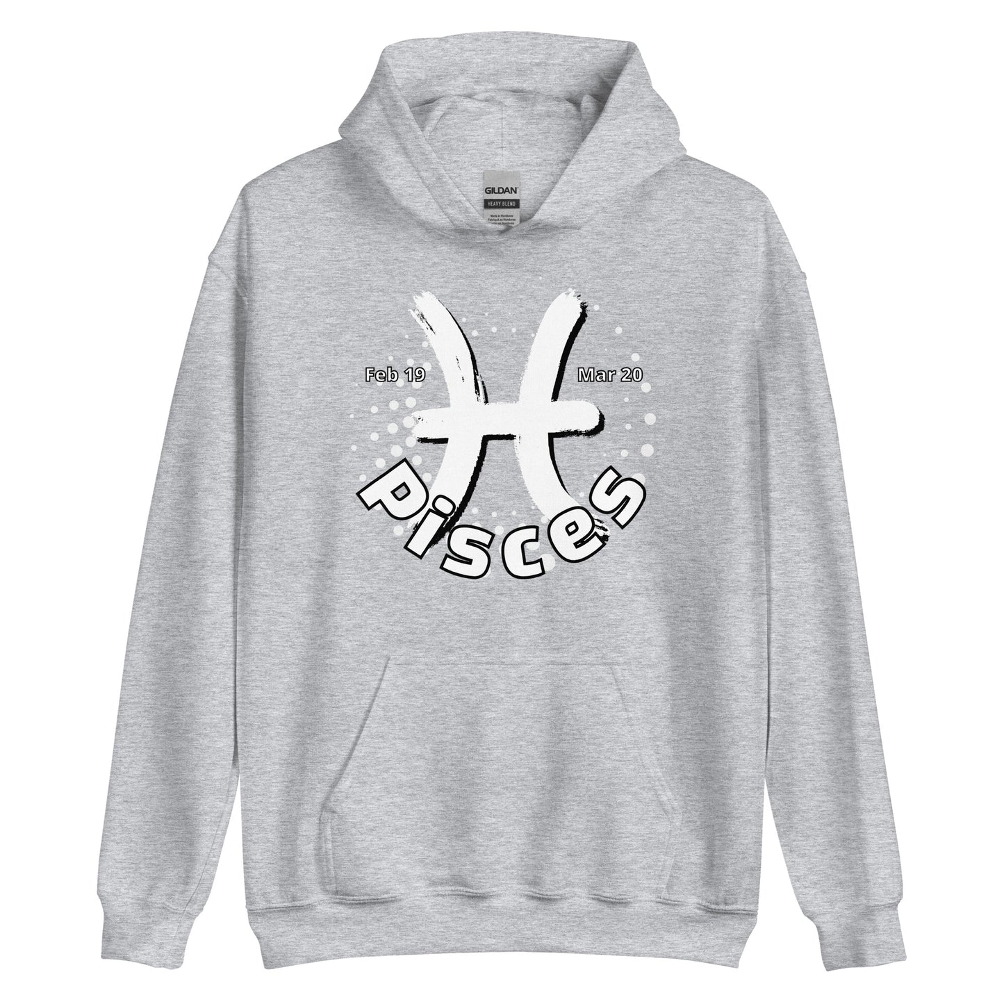 Pisces Zodiac Sign Unisex Hoodie