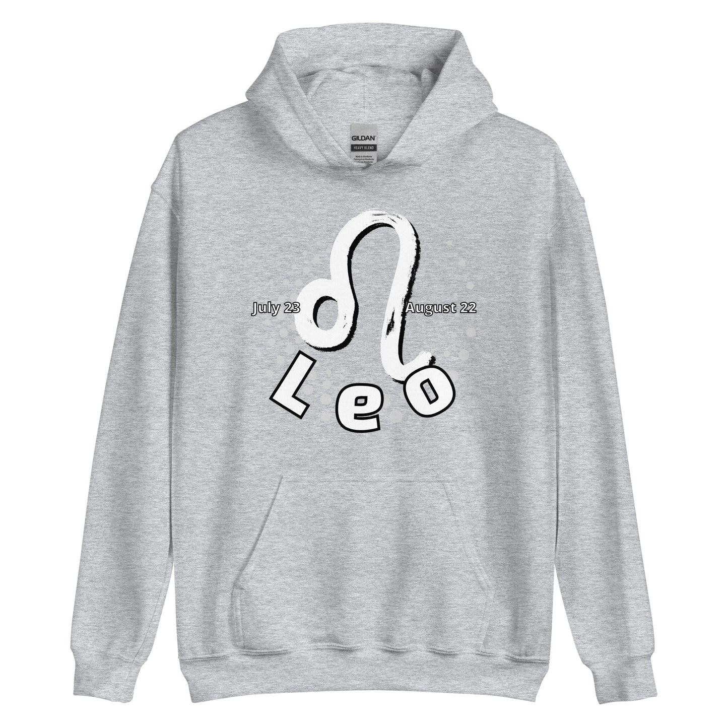 Sudadera con capucha unisex Leo Zodiac Sign