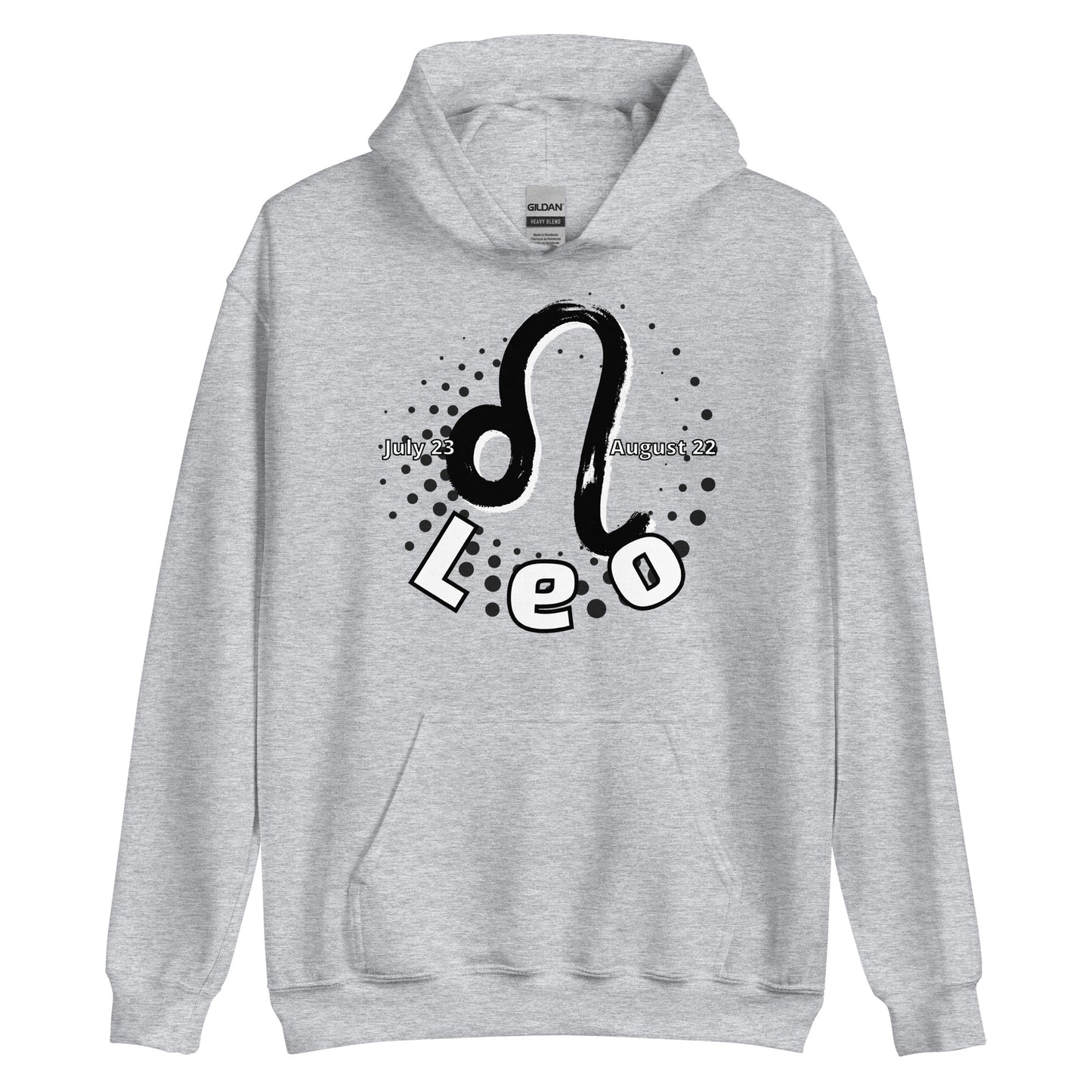 Löwe Sternzeichen Unisex Kapuzenpullover