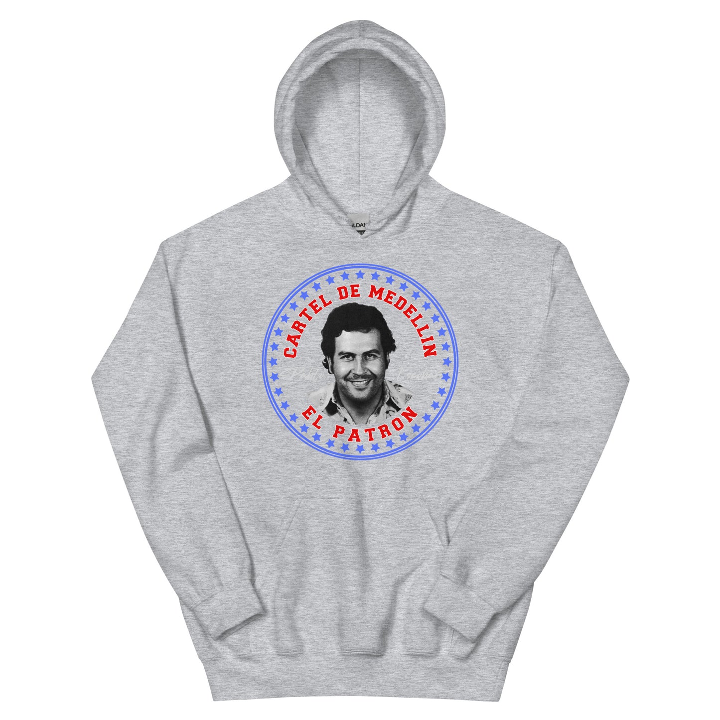 Pablo Escobar, El Patron, Cartel de Medellin Graphic Design Unisex Hoodie