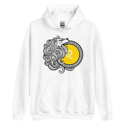 Sudadera con capucha unisex Leo Zodiac Sign