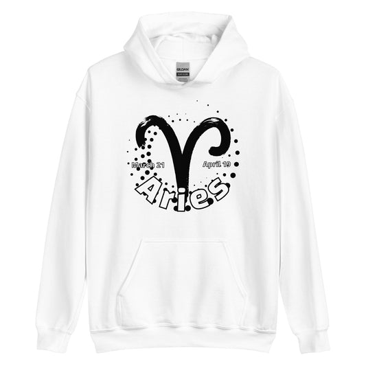 Sudadera con capucha unisex Signo del Zodíaco Aries